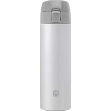 Zwilling Thermo Matara, 7 Saat Sıcak 12 Saat Soğuk Tutar, Paslanmaz Çelik, Beyaz-Gri, 450 ml