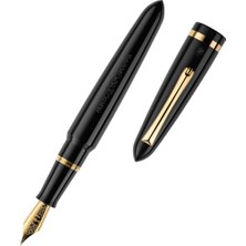 Montegrappa Venetia Dolma Kalem, Siyah, Çelik Uç Isven_ac