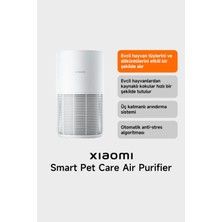 Xiaomi Smart Pet Care Hava Temizleyici % 99,99 Virüs Dezenfeksiyonu Beyaz Renkli Evcil Hayvan Dostu Cihaz