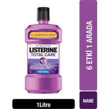 Listerine Total Care Ferah Nane Ağız Suyu 1000 ml 6 Etki ile Komple Ağız Hijyeni Sağlar
