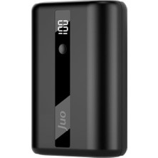 Juo 22.5W 10000MAH LED Ekranlı Mini Powerbank Taşınabilir Hızlı Şarj Cihazı