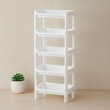 Ulu İthalat 5 Katlı Geniş Sepet Raf Organizer (355X220X870 Mm)