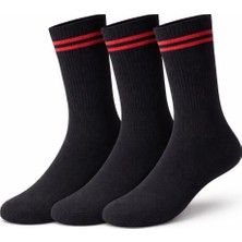 Sky Socks 3’lü Pamuklu Tabanaltı Havlu Kalın Erkek Spor Çorap
