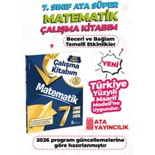 Ata Yayıncılık 7. Sınıf Matematik Ata Süper Çalışma Kitabım Yeni