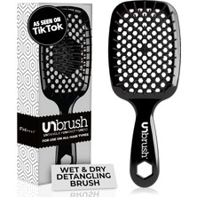 Unbrush Fhı Heat Fırçasız Islak ve Kuru Havalandırmalı Saç Fırçası, Siyah