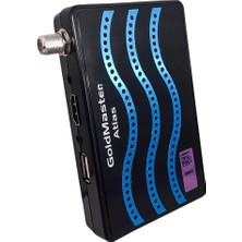 Goldmaster Atlas Mıcro Mini Uydu Alıcısı Full HD Görüntü Kalitesi HDMI Wi-Fi Özellikli