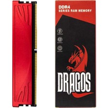 Dragos Frost 16GB DDR4 3200MHZ PC Ram RGB Aydınlatma ile Oyun ve Tasarım Uyumlu
