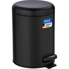 Skygo Revify Pedallı Çöp Kovası Paslanmaz Çelik 5 L. Alassio, Parlak, Parlak Gümüş, 5 Litre, 21 x 24 x 28 cm