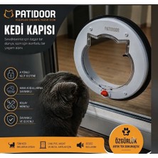 Patidoor Pati Xxl (Beyaz) Kedi Kapısı