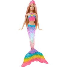 Barbie Gökkuşağı Işıklı Denizkızı DHC40, LTY40DHC