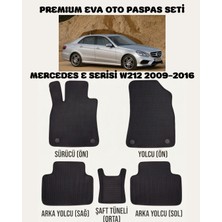Feyza Oto Mercedes E Serisi W212 2009 - 2016 Arası Araca Özel Premium Eva Paspas Takımı 2 Yıl Garantili Araca Birebir Uyumlu Kalıplar