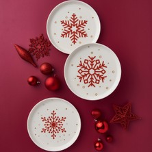 GÜRAL PORSELEN Bilbao 6 Parça 21 Cm Pasta Takımı - 31450
