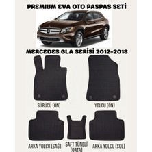 Feyza Oto Mercedes Benz Gla Serisi 2012 - 2018 Arası Araca Özel Premium Eva Paspas Takımı 2 Yıl Garantili Araca Birebir Uyumlu Kalıplar