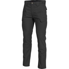 Pentagon Erkek Esnek Su Itici Kumaş Çok Cepli Taktik Black Pantolon K05021 Black
