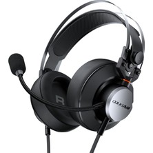 Frefly Store Cougar Gamıng VM410 Mikro Oyun Kulaklığı Siyah/gümüş