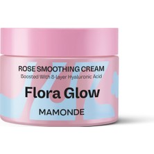 Mamonde Flora Glow Rose Smoothing Cream Cildi Pürüzsüz ve Yumuşak Tutan Parlaklık Veren Yüz Kremi 50 ml