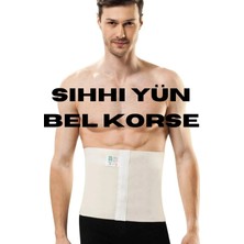 Rotantix Sıhhi Yün Bel Korsesi Korsesi Sıcak Tutan Yün Korse