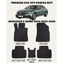 Feyza Oto Mercedes E Serisi W214 2022 - 2026 Arası Araca Özel Premium Eva Paspas Takımı 2 Yıl Garantili Araca Birebir Uyumlu Kalıplar