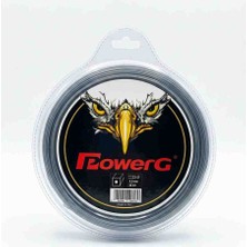 ​PowerG Tırpan misinası çelik telli yuvarlak  3.3 mm kalınlık - 42 Metre uzunluk, profesyonel kesim
