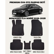 Feyza Oto Mercedes Benz Cla Serisi 2019 - 2025 Arası Araca Özel Premium Eva Paspas Takımı 2 Yıl Garantili Araca Birebir Uyumlu Kalıplar