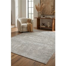 Livset Home Yumuşak Modern Gri Halı Salon Mutfak Antre Yolluk Oturma Odası Çocuk Odası Halısı J102A