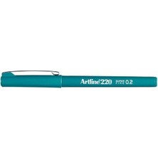 Artline 220 N Koyu Yeşil Çizim Kalemi 0.2 mm Ergonomik Uçlu Su Bazlı Mürekkep