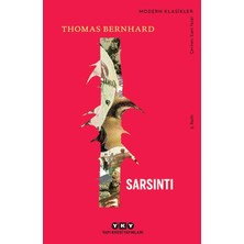 Yapı Kredi Yayınları Sarsıntı - Thomas Bernhard Yapı Kredi Kültür Sanat Yayıncılık Normal Boy Cilt Durumu