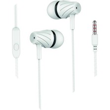 Frefly Store Factor­ M Fm­03 Kulakiçi Mikrofonlu Kablolu Kulaklık Beyaz (FM­FM03KB)