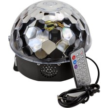 Frefly Store Mobee Parti Malzemesi Sese Duyarlı Bluetoothlu LED Küre Disko Topu Renkli Işıklı Lazer
