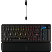 Frefly Store Corsaır Vanguard Pro 96 Hall Effect Manyetik Mekanik Gaming Klavye -%96 Form Faktör, Mgx Hyperdrive Anahtarı, LCD Display, 8000 Hz Polling, Rapid Trigger (CH-91E911G-UK)