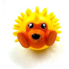 Frefly Store Tasma Market Sesli Kirpi Top Diş Kaşıyıcı Tartar Önleyici Köpek Oyun Topu