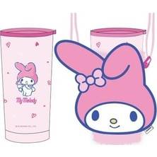 Frefly Store Sanrio Lisanslı My Melody Dekoratif Bardak, Paslanmaz Çelik, 550 Ml, Mınıso