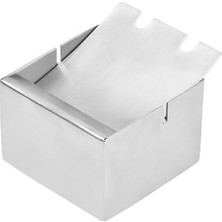Frefly Store Çelik Kare Hareketli Hazneli Lux Kül Tablası Küllük CIN849