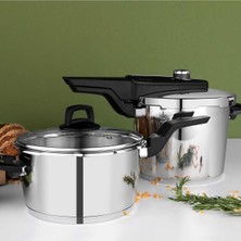 Frefly Store Aryıldız Easy Quick Kanka Düdüklü Set 6+4 Litre