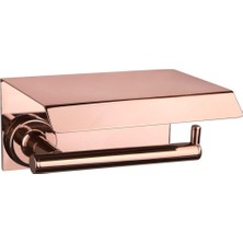 Frefly Store System Hoop Kapaklı Tuvalet Kağıtlığı Rose Renk 87X104X156 mm