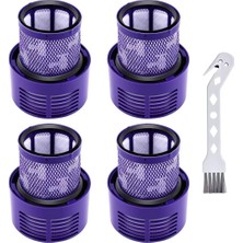 Frefly Store Babuzom Dyson V10 SV12 Için Filtre, Yıkanabilir Tekrar Kullanılabilir Yedek Filtre, Dyson V10 Cyclone, V10 Absolute, V10 Animal, V10 Total Clean, V10 Motor Başlığı, SV12 Elektrikli Süpürge, Yedek Parç