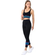 Frefly Store Miofit Energy Yüksek Bel Toparlayıcı Seamless Spor Tayt Siyah S-M