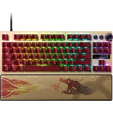 Frefly Store Razer Huntsman V3 Pro Tenkeyless Counter-Strike 2 Dragon Lore - Analogue Optical Tkl E-Sports Pc Keyboard Without Numeric Keypad - Snap Tap - Rapid Trigger - Qwerty Us Layout | Dragon Lore