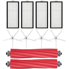 Frefly Store Ozemtek Beyaz Set 10 Parça Roborock Q7 Max Ultra Set, Roborock Q7 Max Q7 Max+ Ultra Plus ile Uyumlu