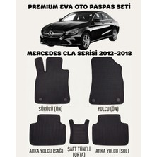 Feyza Oto Mercedes Benz Cla Serisi 2012 - 2018 Arası Araca Özel Premium Eva Paspas Takımı 2 Yıl Garantili Araca Birebir Uyumlu Kalıplar
