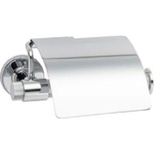 Frefly Store System Flexu Kapaklı Tuvalet Kağıtlığı Krom Renk 85X88X158 mm