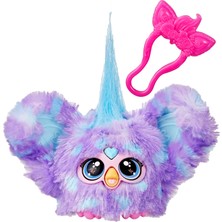 Frefly Store Furby Furblets Groo-Vee Mini Friend, 45+ Sounds & Music, Speaks Only Furbish, Electronic Plush Toys For 6 Year Olds & Up, Purple