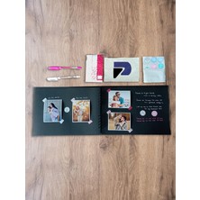 Frefly Store Anı Defteri Seti (Scrapbook, Fotoğraf Albümü, Siyah Sayfalı Anı Kitabı, Anı Albümü) Ürünü