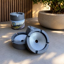 Frefly Store Mirvano 3 Adet Yedek Kokusuz Küllük Kapağı, Içi Metal, Dışı Plastik Kapak