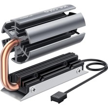 M.2 2280 SSD Roket Soğutucu Pwm Soğutma Fanı [m9]