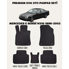 Feyza Oto Mercedes E Serisi W210 1995 - 2002 Arası Araca Özel Premium Eva Paspas Takımı 2 Yıl Garantili Araca Birebir Uyumlu Kalıplar