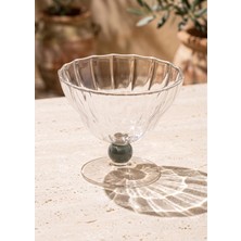 Frefly Store [marka] Cam Dondurmalık ve Tatlı Sunum Kasesi Silver 240 M