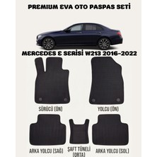 Feyza Oto Mercedes E Serisi W213 2016 - 2023 Arası Araca Özel Premium Eva Paspas Takımı 2 Yıl Garantili Araca Birebir Uyumlu Kalıplar