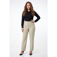 Eflatun Kadın Kumaş Pantolon Klasik BGL-ST01387