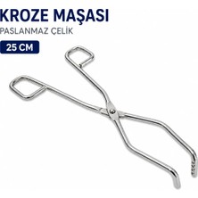 Labolist Kroze Maşası Paslanmaz Çelik 25 cm